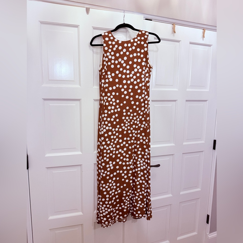 Helen Blake Vintage brown polka dot (Pretty Woman) Dress size 10